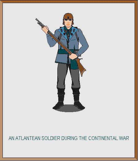 Atlantean soldier, Continental War