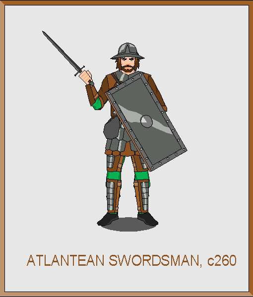 Atlantean swordsman, 260